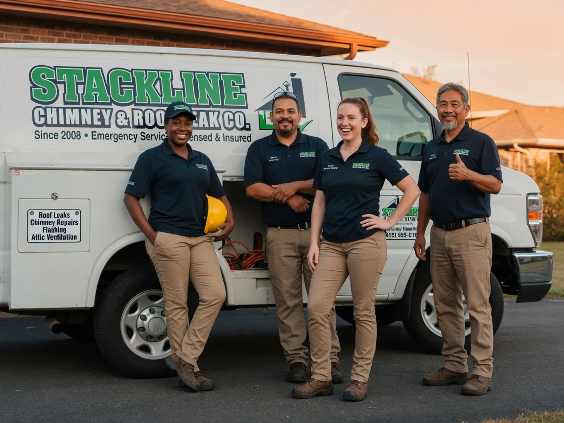 Chimney flashing repair company in Mineral, VA